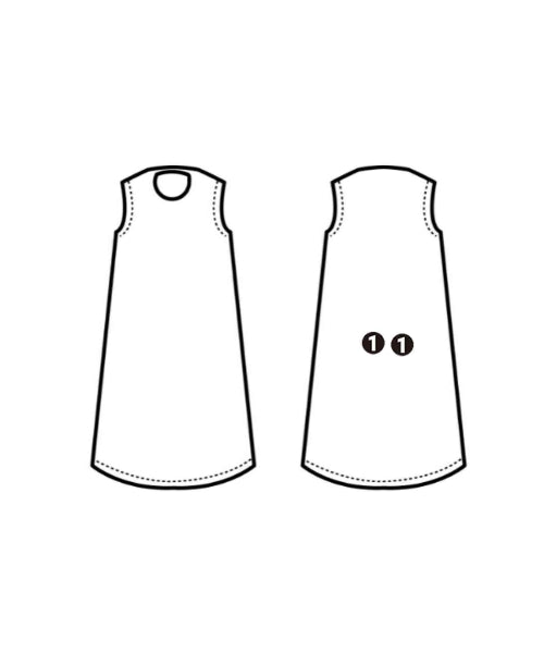 HUMAN WOMAN ชุดเดรส