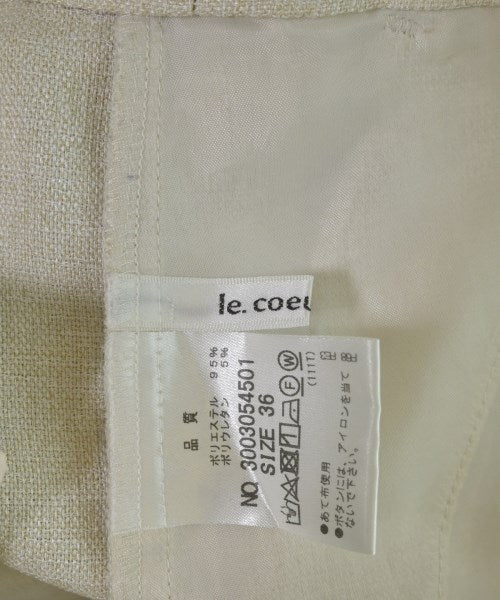 le coeur blanc กางเกงขายาว