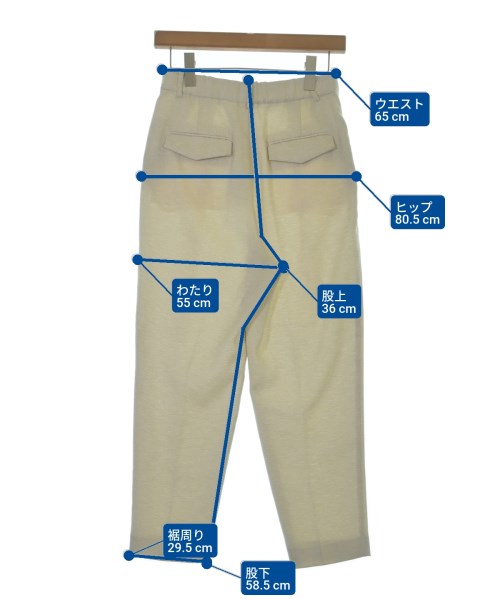 le coeur blanc กางเกงขายาว