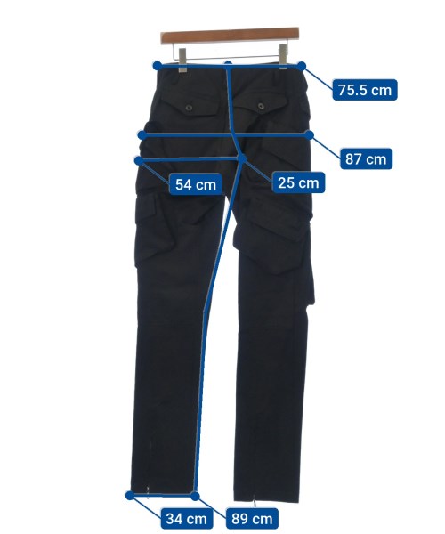 JULIUS กางเกงมีกระเป๋าข้างกางเกง2-4 กระเป๋า