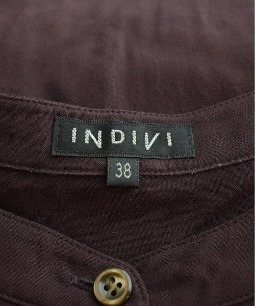 INDIVI เดรสที่เป็นเสื้อเชิ้ตตัวยาว