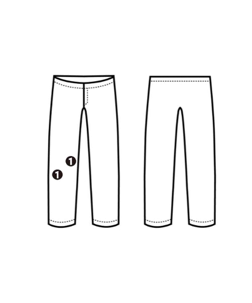 UNTITLED กางเกงขายาว