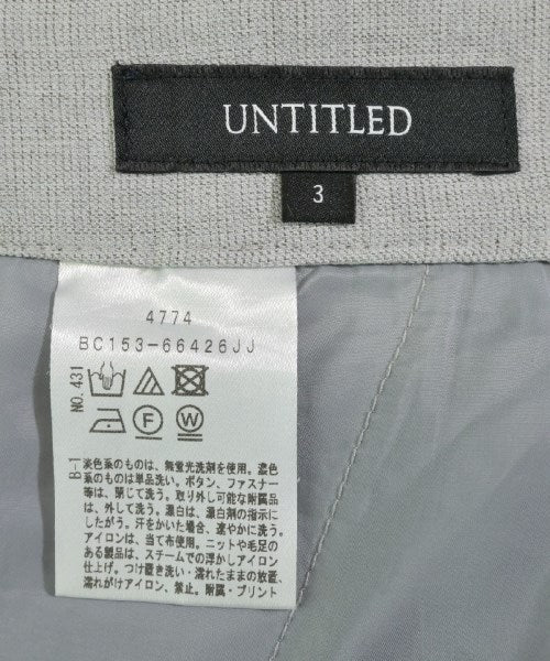 UNTITLED กางเกงขายาว