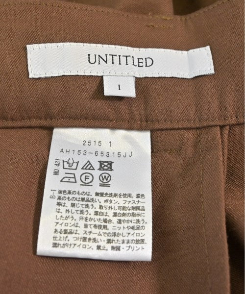UNTITLED กางเกงขายาว