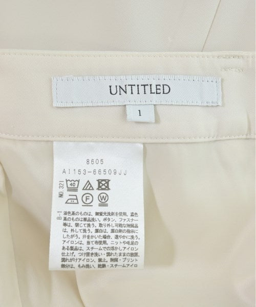 UNTITLED กางเกงขายาว