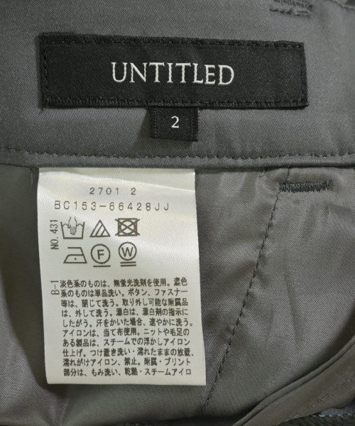 UNTITLED กางเกงขายาว