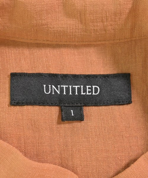 UNTITLED เดรสที่เป็นเสื้อเชิ้ตตัวยาว