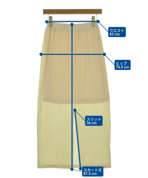 JEANASIS กระโปรงยาว/แม็กซี่ยาว