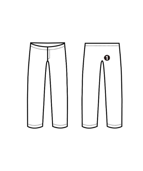 theory luxe กางเกงขายาว