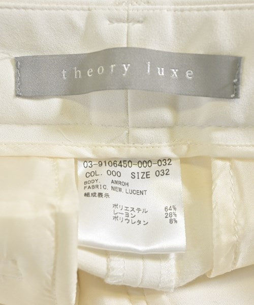 theory luxe กางเกงขายาว