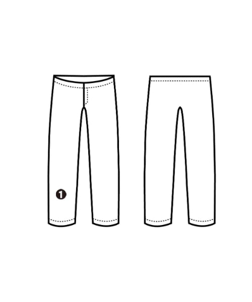 theory luxe กางเกงขายาว