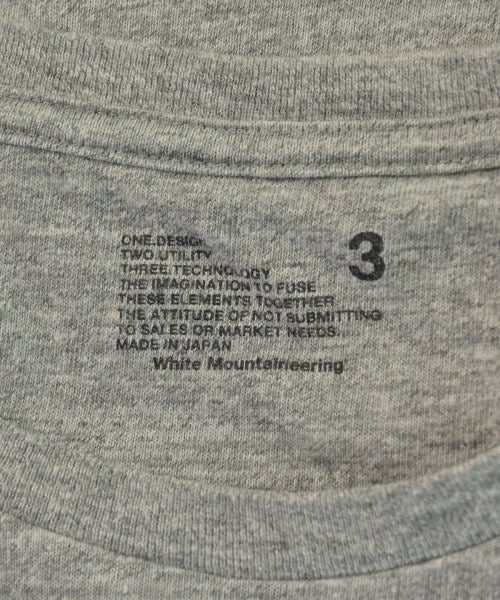 White Mountaineering เสื้อยืด/เสื้อท็อปส์