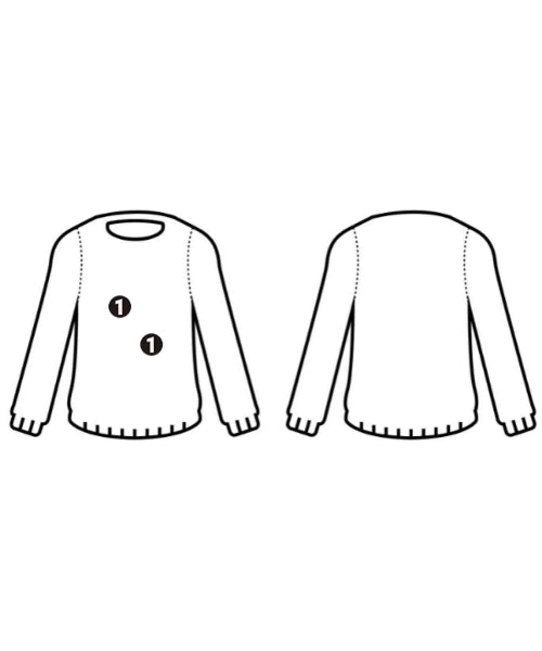 TORRAZZO DONNA เสื้อกันหนาว