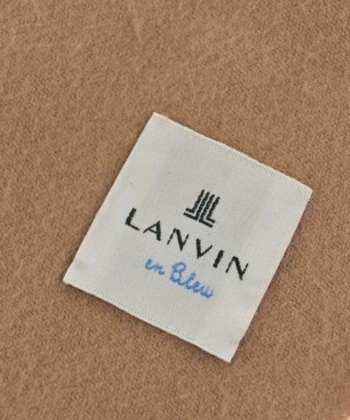 LANVIN en bleu ผ้าพันคอกันหนาว