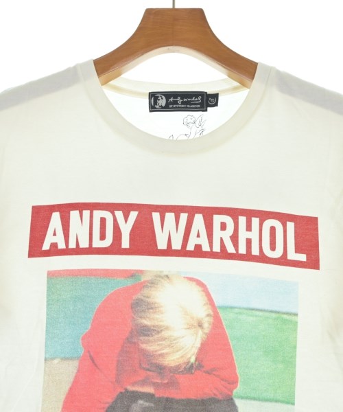 Andy Warhol BY HYSTERIC GLAMOUR เสื้อยืด/เสื้อท็อปส์
