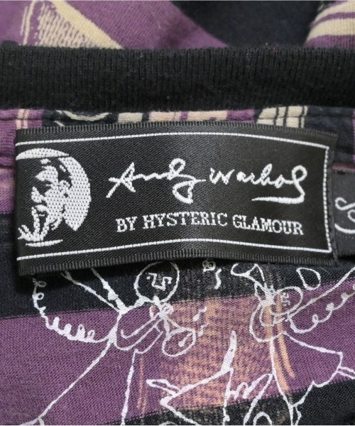 Andy Warhol BY HYSTERIC GLAMOUR เสื้อยืด/เสื้อท็อปส์