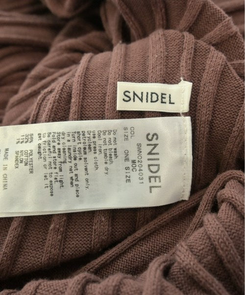 SNIDEL เดรสที่เป็นเสื้อเชิ้ตตัวยาว