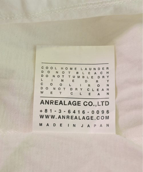 ANREALAGE เสื้อยืด/เสื้อท็อปส์