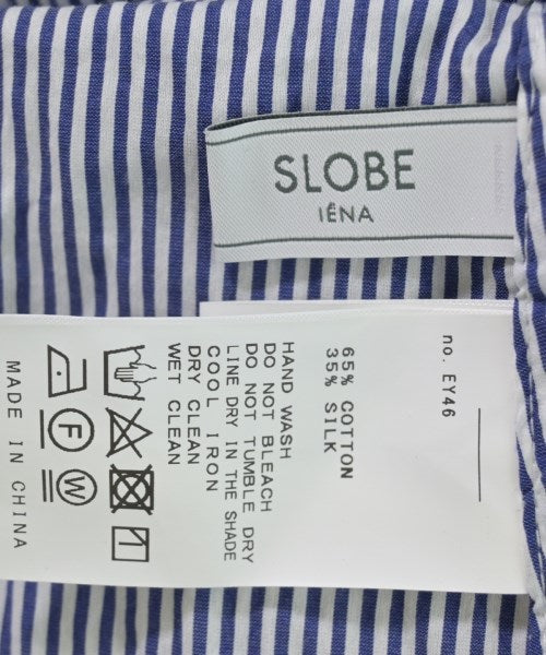SLOBE IENA เดรสที่เป็นเสื้อเชิ้ตตัวยาว