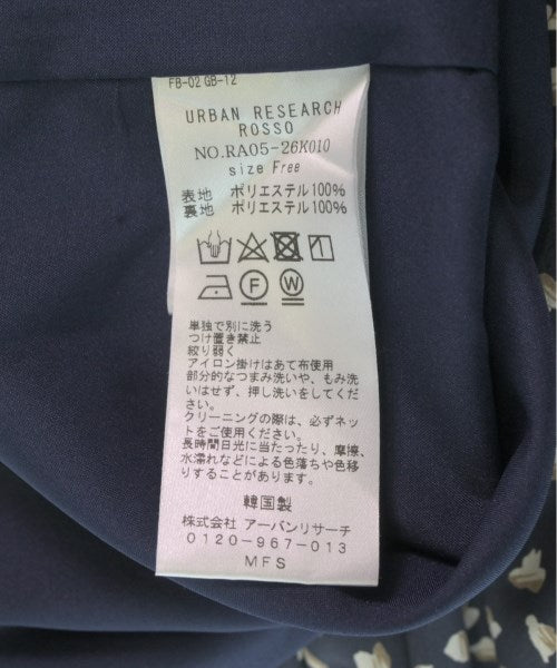 URBAN RESEARCH DOORS เดรสที่เป็นเสื้อเชิ้ตตัวยาว