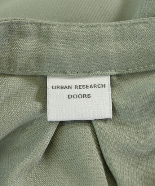 URBAN RESEARCH DOORS เดรสที่เป็นเสื้อเชิ้ตตัวยาว