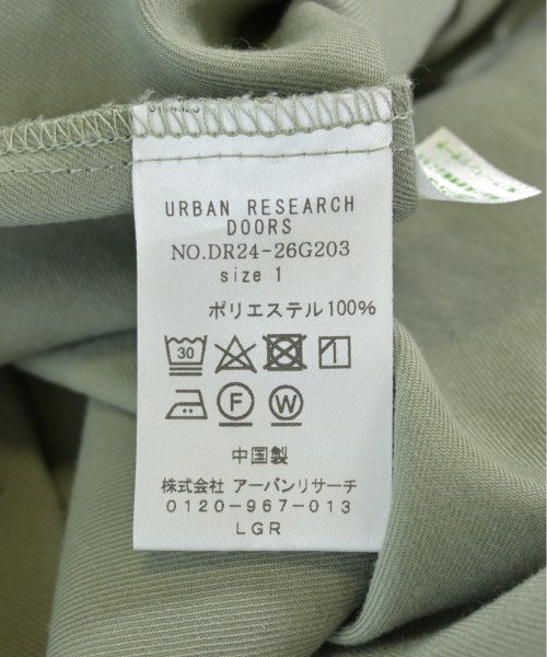 URBAN RESEARCH DOORS เดรสที่เป็นเสื้อเชิ้ตตัวยาว