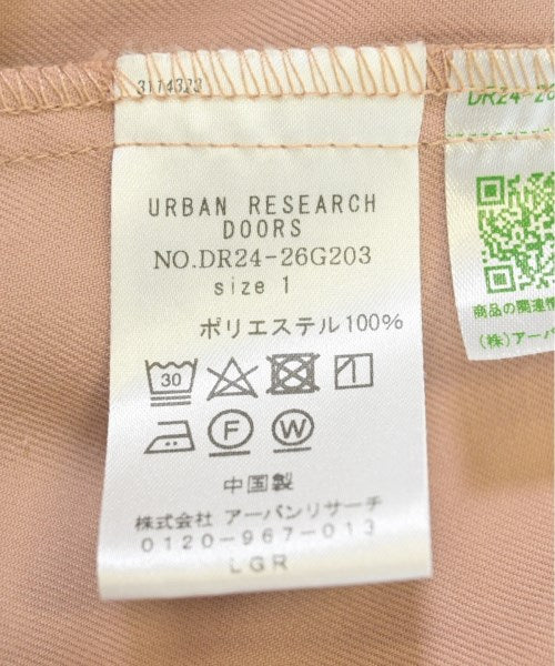 URBAN RESEARCH DOORS เดรสที่เป็นเสื้อเชิ้ตตัวยาว