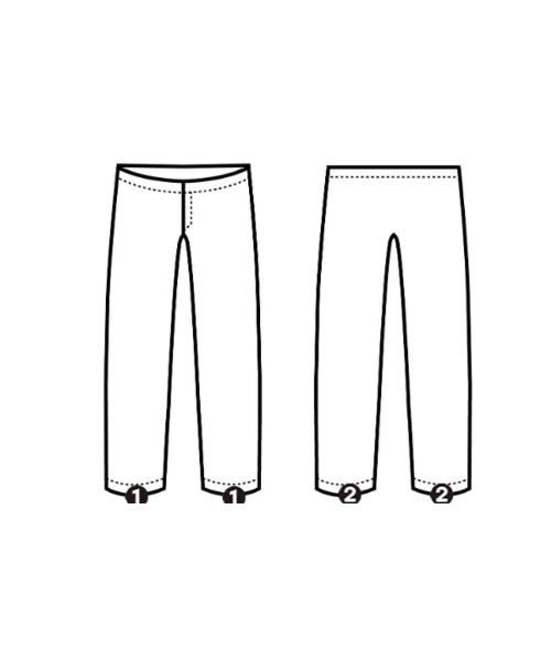 green label relaxing กางเกงขายาว