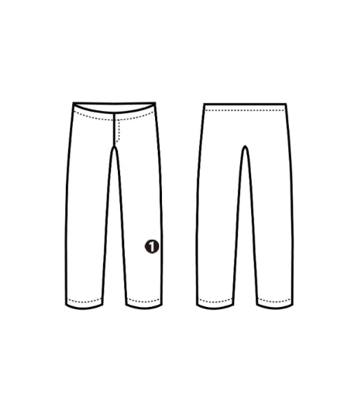 green label relaxing กางเกงขายาว