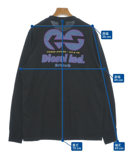 DIESEL เสื้อยืด/เสื้อท็อปส์