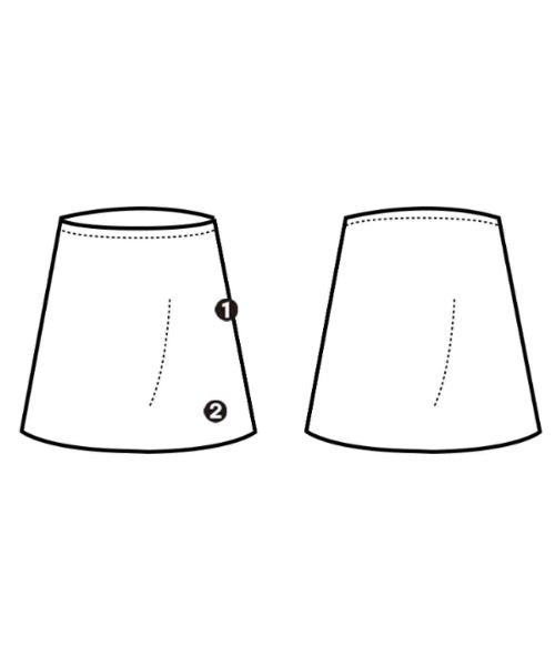 TOGA กระโปรงยาวถึงเข่า