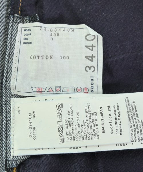 sacai กางเกงขาสั้น