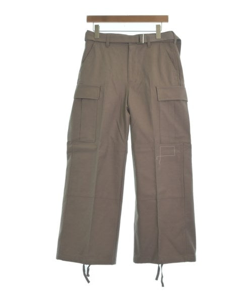 sacai กางเกงมีกระเป๋าข้างกางเกง2-4 กระเป๋า