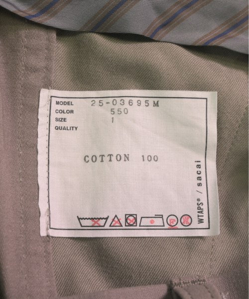 sacai กางเกงมีกระเป๋าข้างกางเกง2-4 กระเป๋า