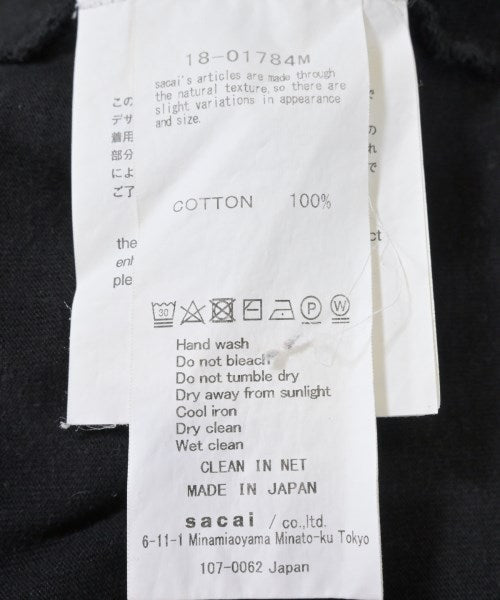 sacai เสื้อยืด/เสื้อท็อปส์