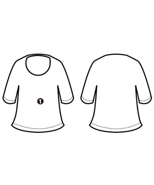 sacai เสื้อลำลอง