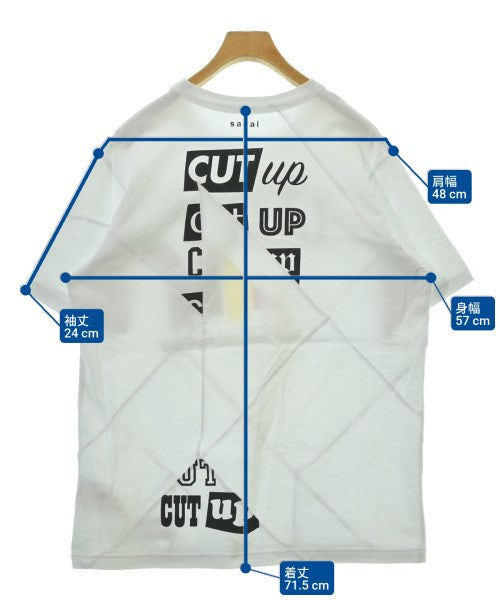 sacai เสื้อยืด/เสื้อท็อปส์