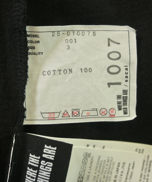 sacai เสื้อยืด/เสื้อท็อปส์