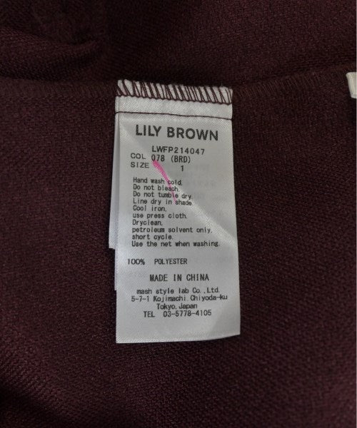 Lily Brown กางเกงขายาว
