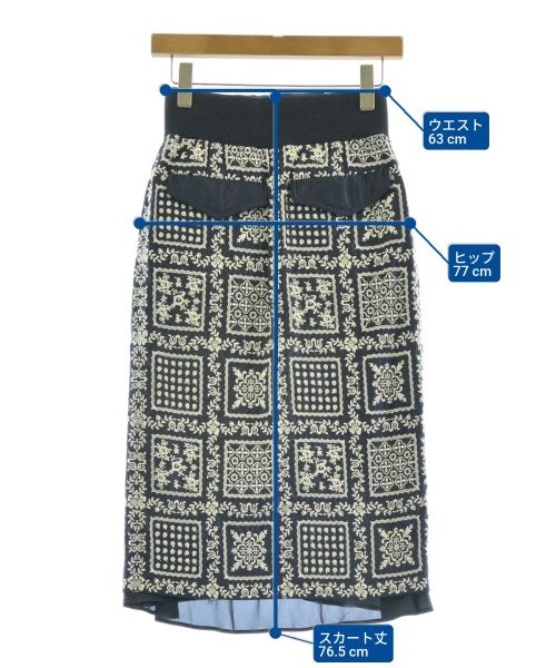 sacai กระโปรงยาวถึงเข่า