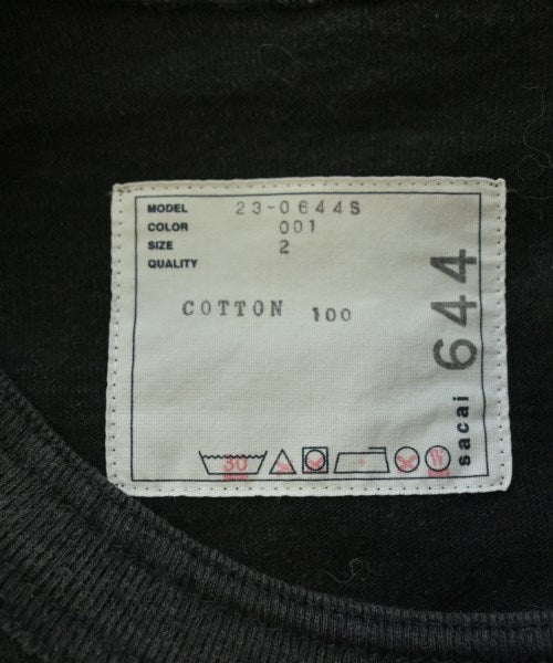 sacai เสื้อยืด/เสื้อท็อปส์