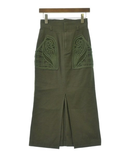 Mame Kurogouchi กระโปรงยาว/แม็กซี่ยาว