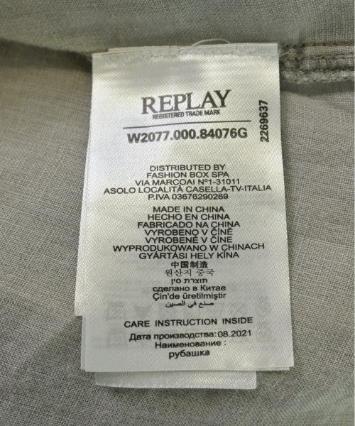 REPLAY เสื้อลำลอง