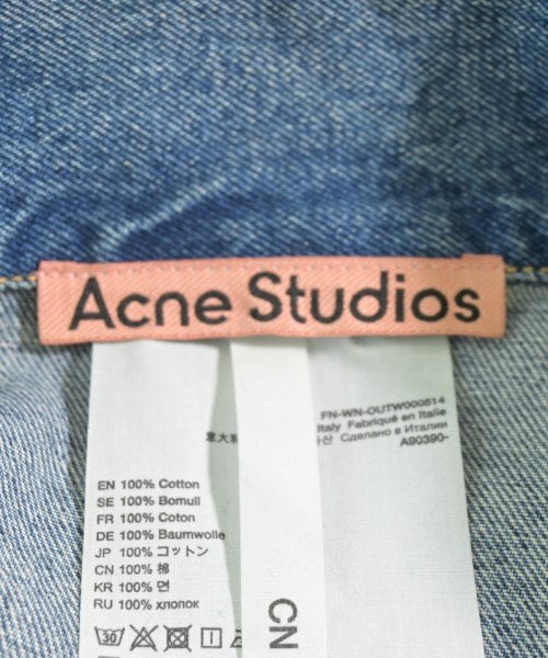Acne Studios แจ็คเก็ตยีนส์