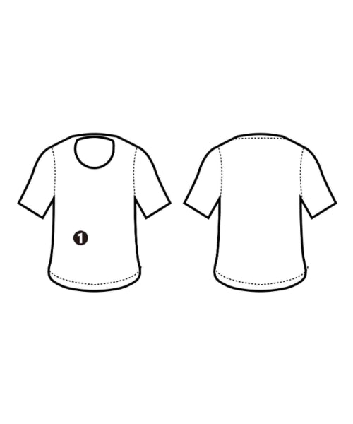 Le minor เสื้อยืด/เสื้อท็อปส์