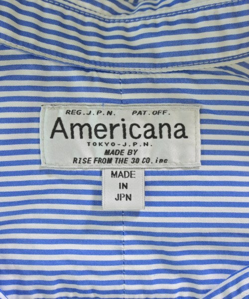 Americana เดรสที่เป็นเสื้อเชิ้ตตัวยาว