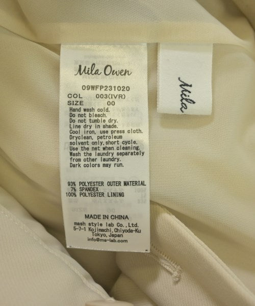 Mila Owen กางเกงขายาว