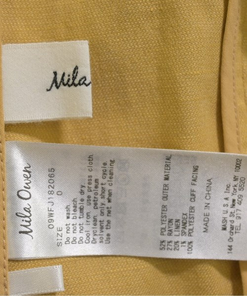 Mila Owen แจ็คเก็ตไม่มีปก