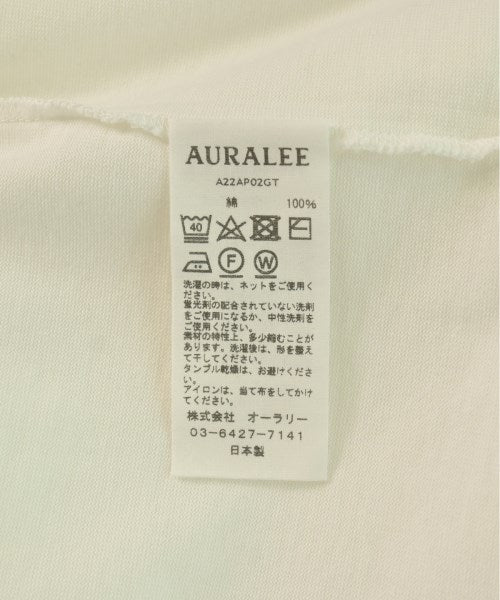AURALEE เสื้อยืด/เสื้อท็อปส์