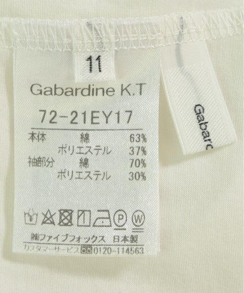 Gabardine K.T เสื้อยืด/เสื้อท็อปส์